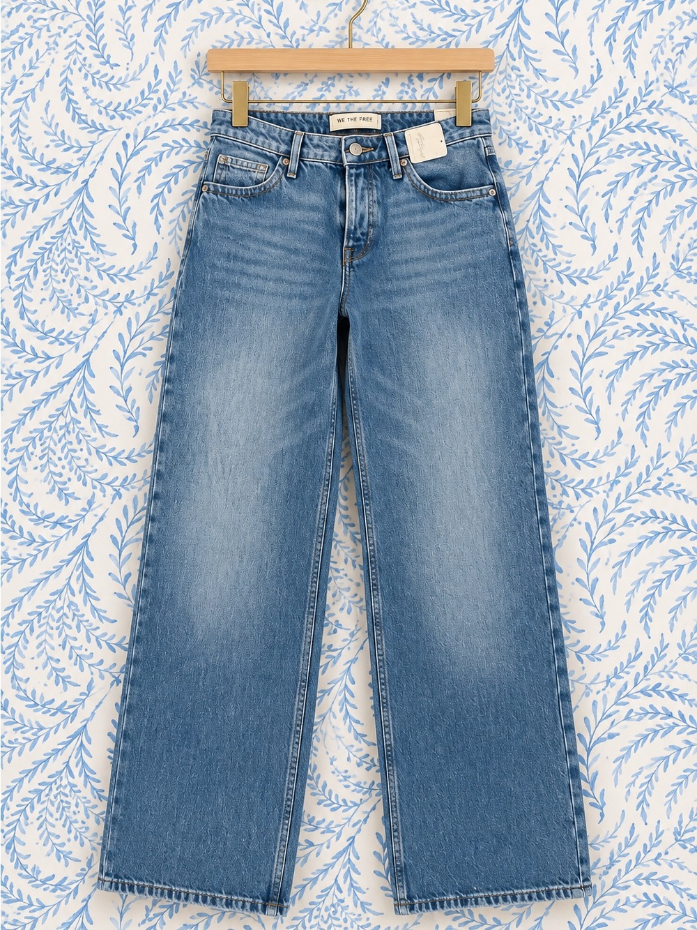 Free People Cowboy Romance Jeans 28 new with tags